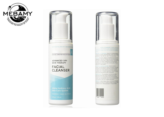 Limpeza equilibrada hidratando suave da terapia da pele seca do limpador PH avançado facial