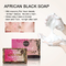 Sabão natural de MSDS 100% Shea Butter Africa Black Bar para Dull Dry Skin