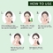 Vara natural da máscara protetora de chá verde para a Anti-acne clareando de limpeza